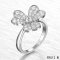 Cheap Van Cleef Ring In White Gold With Round Diamonds
