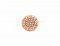 Replica BVLGARI BVLGARI MAKE YOUR PAIR Rose Gold Single Earrings Set with Pave Diamonds
