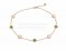 Copy BVLGARI BVLGARI Necklace in Pink Gold with Jadeite Jade and Mother of Pearl