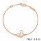 Fake Van Cleef & Arpels Sweet Alhambra Butterfly Bracelet In Pink Gold With Mother-Of-Pearl