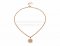 Cheap BVLGARI BVLGARI Pink Gold Pave Diamond Necklace