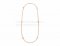 Fake BVLGARI BVLGARI Sautoir Pink Gold Necklace with Mother of Pearl and Pave Diamonds