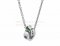 Replica BVLGARI BVLGARI necklace with White Gold with Blue Sapphires and Tsavorite