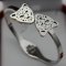 Replica Cartier Bracelet Panthere White Gold Sale B6505780