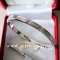 2017 New Cartier Love Bracelet SM White Gold With Diamonds N6710817