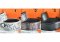 Hermes Reversible Belt Snake Stripe Leather Without Buckle