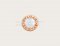 Copy BVLGARI BVLGARI MAKE YOUR PAIR Rose Gold Single Earrings Set with Mother-of-Pearl