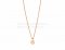 Fake BVLGARI BVLGARI Pink Gold Diamond Necklace