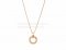 Cheap BVLGARI BVLGARI necklace Pink Gold with Diamond and Chain