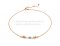 Replica Bvlgari B.zero1 Necklace in Pink Yellow and White Gold