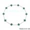 Cheap Van Cleef & Arpels Vintage Alhambra Necklace In White Gold With 10 Motifs