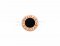 Replica BVLGARI BVLGARI MAKE YOUR PAIR Rose Gold Single Earrings Set with Onyx